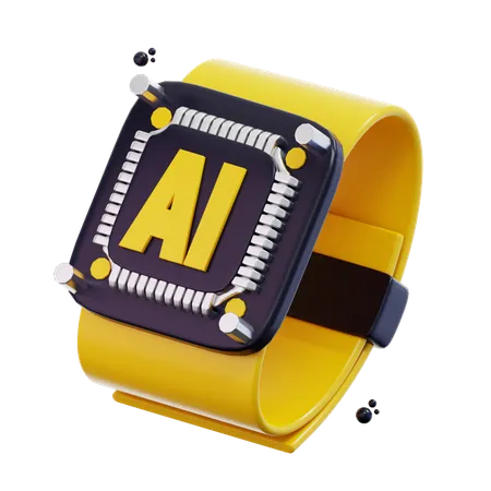 Ai Watch  3D Icon