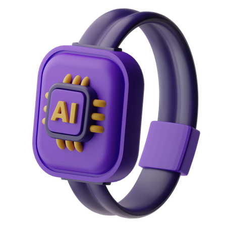 Ai Watch  3D Icon