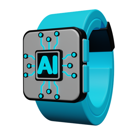 Ai Watch  3D Icon