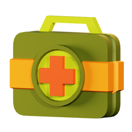 Aid Kit  3D Icon