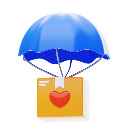 Aide humanitaire  3D Icon