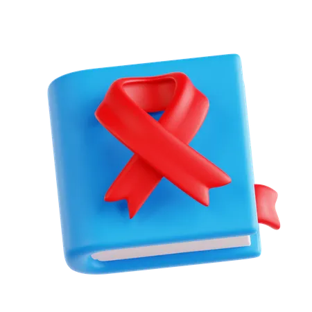 Livro de aids  3D Icon