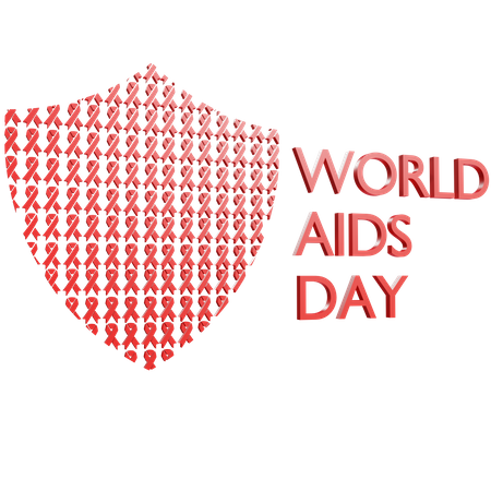 AIDS-Schutz  3D Illustration