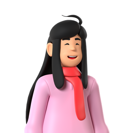 Aiko  3D Icon