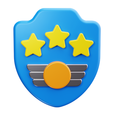 Emblème d'aile  3D Icon