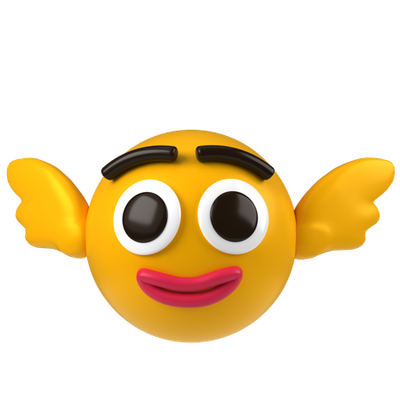 Émoji ailes  3D Icon