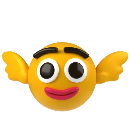 Émoji ailes  3D Icon