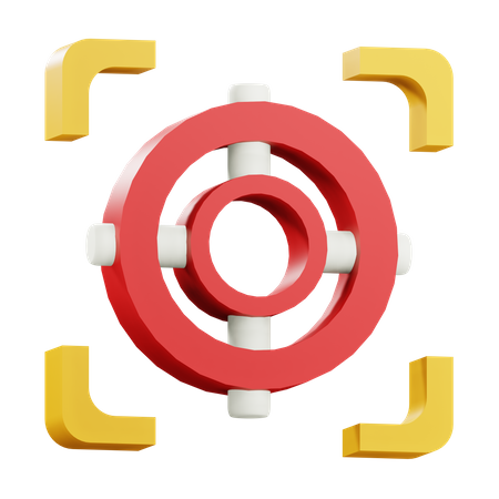 Aim  3D Icon