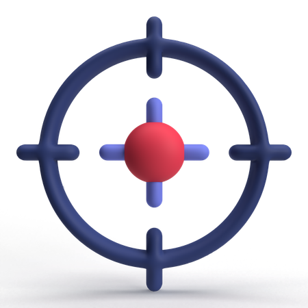 Aim  3D Icon