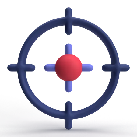 Aim  3D Icon