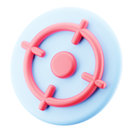 Aim  3D Icon