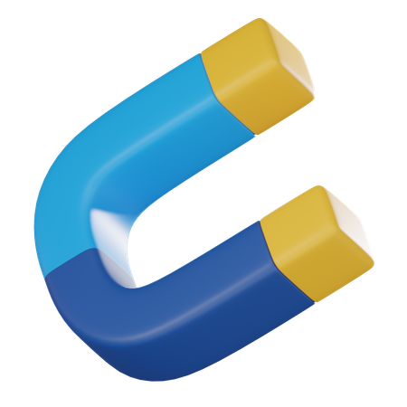 Aimant  3D Icon