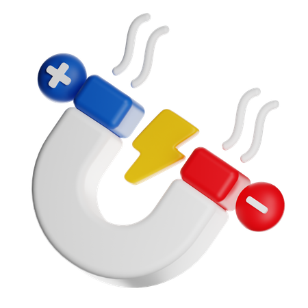 Aimant  3D Icon