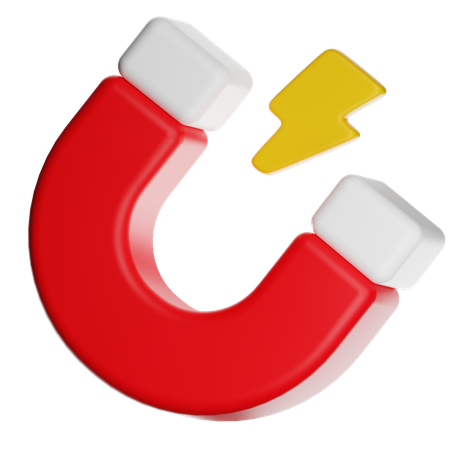 Aimant  3D Icon