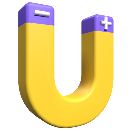 Aimant  3D Icon