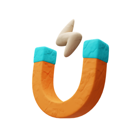 Aimant  3D Icon