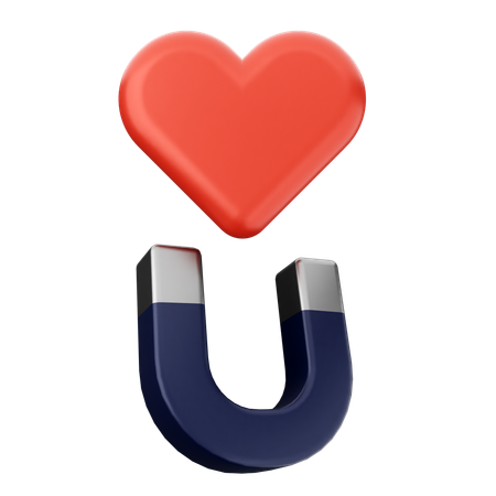 Aimant d'amour  3D Icon