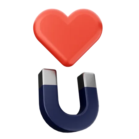 Aimant d'amour  3D Icon