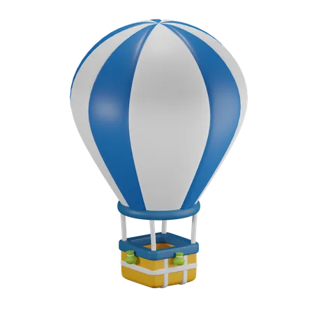 Air Ballon  3D Icon