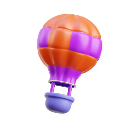 Air Ballon  3D Icon