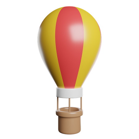 Air Balloon  3D Icon