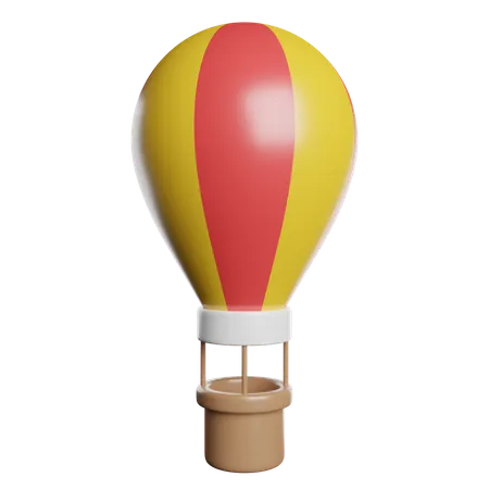 Air Balloon  3D Icon