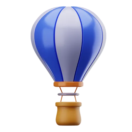 Air Balloon  3D Icon