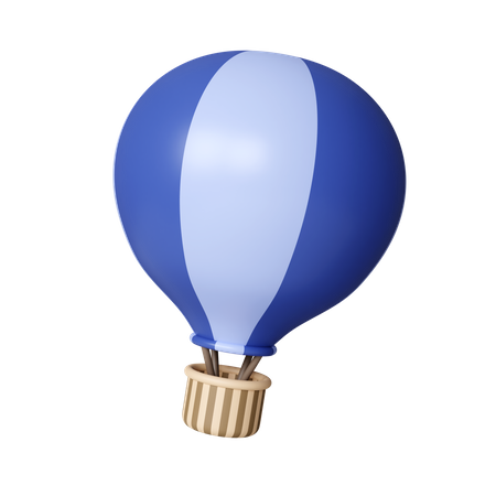 Air Balloon  3D Icon