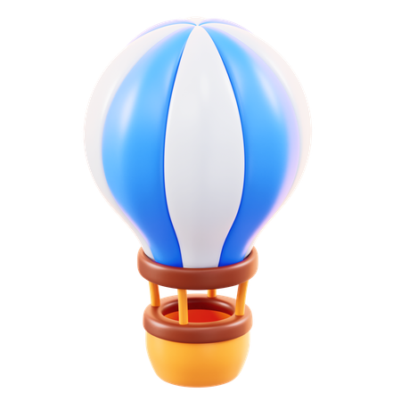 Air Balloon  3D Icon