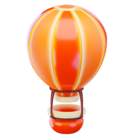 Air Balloon  3D Icon