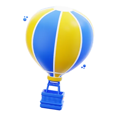 Air Balloon  3D Icon