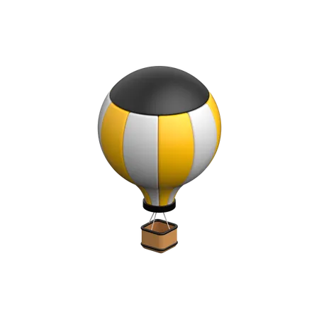 Air Balloon  3D Icon