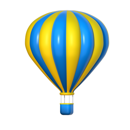 Air Balloon  3D Icon