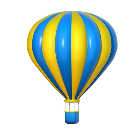 Air Balloon  3D Icon