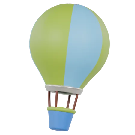Air Balloon  3D Icon