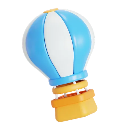 Air balloon  3D Icon