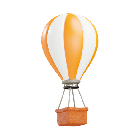 Air Balloon  3D Icon