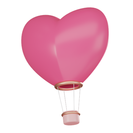 Air Balloon  3D Icon