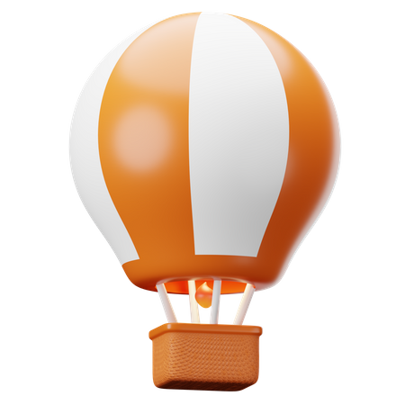 Air Balloon  3D Illustration