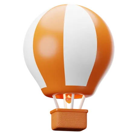 Air Balloon  3D Illustration