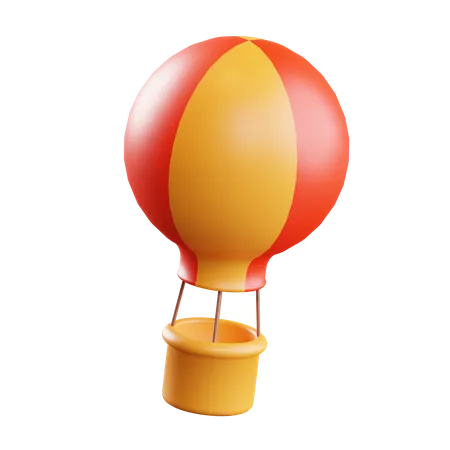 Air Balloon  3D Illustration