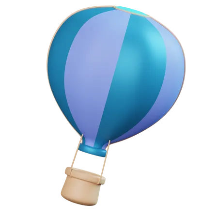 Air Balloon  3D Icon