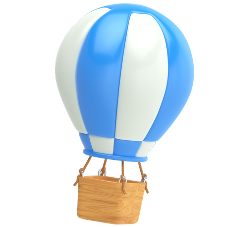 Air balloon  3D Icon