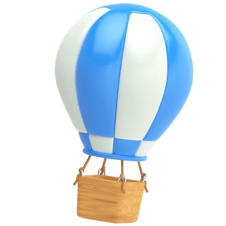 Air Balloon Icon 3D Icon