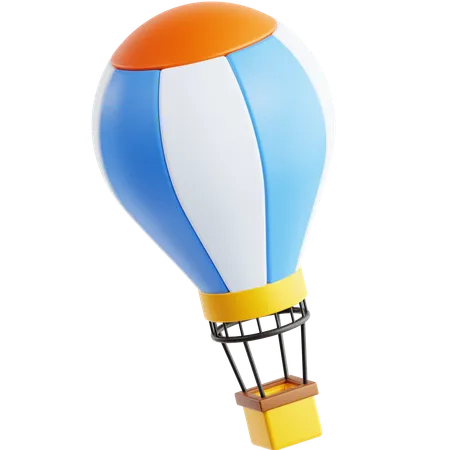 Air Baloon  3D Icon