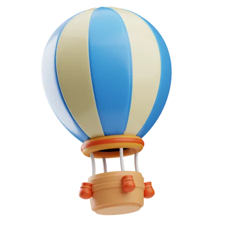 Air Baloon  3D Icon