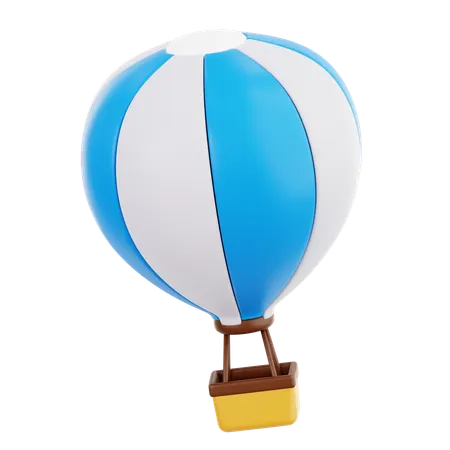 Air Baloon  3D Icon