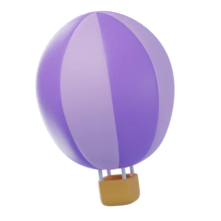 Air Baloon 3D Icon