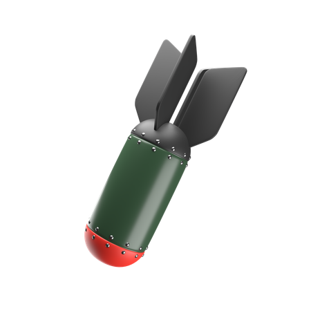 Air Bomb  3D Icon