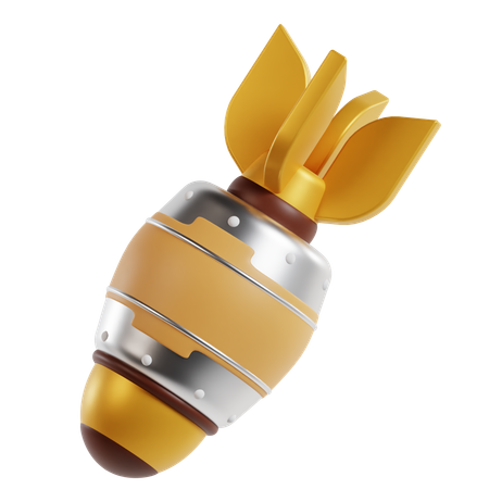 Air Bomb  3D Icon